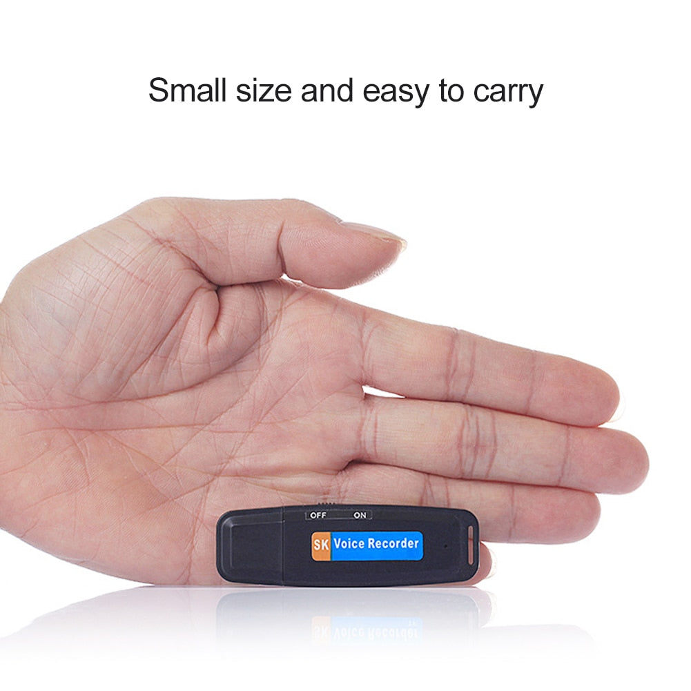 Enregistreur vocal USB + Carte SD 16GB OFFERTE