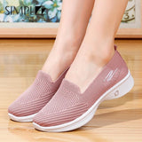 Chaussures de marche à semelle souple