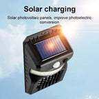 Solar Motion Sensor Light with Integrated Mosquito Repellent