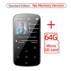 Mini Multifunction MP3 Player - FM Radio, Voice Recorder, Pedometer + SD Card + Earphones