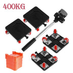 Kit de Déplacement de Meubles 400 kg – Roulettes & Levier