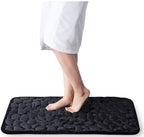 Alfombrilla de baño de adoquines ultra absorbente