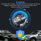 DASHCAM double objectif vision nocturne + carte SD 32gb