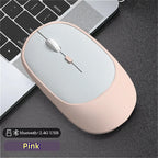 Rechargeable Bluetooth Wireless Mouse – Silent, Ergonomic, and Adjustable DPI