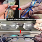 Miracle Glass - Kit de Réparation des Rayures Verres & Miroir – Restaure les Rayures en 1sec