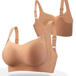 Soutien-gorge en Soie Glacée sans armatures et coutures ajustable