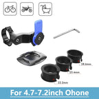 Fixation Téléphone Anti-Vibrations pour Guidon Vélo, Moto & Poussette