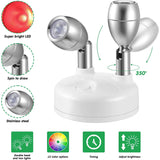 Pack de 2 Projecteurs LED sans-fil avec télécommande