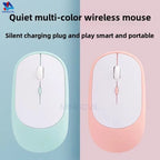 Rechargeable Bluetooth Wireless Mouse – Silent, Ergonomic, and Adjustable DPI