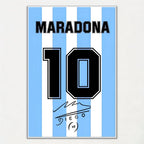Personalized Football Jersey Poster - The Ideal Gift for Supporters
