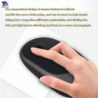 Rechargeable Bluetooth Wireless Mouse – Silent, Ergonomic, and Adjustable DPI