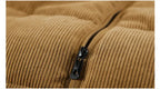 Veste sans manches double poche en velour cotelé - Intérieur polaire