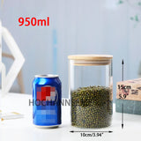 2x Bocaux de conservation en verre