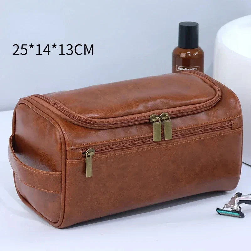 Trousse de Toilette Suspendue – Style Vintage & Pratique