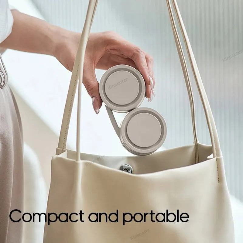 ULTRA COMPACT Portable Neck Fan - Retractable System