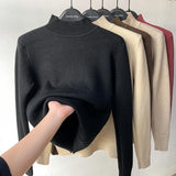 Pull Col roulé doublure polaire