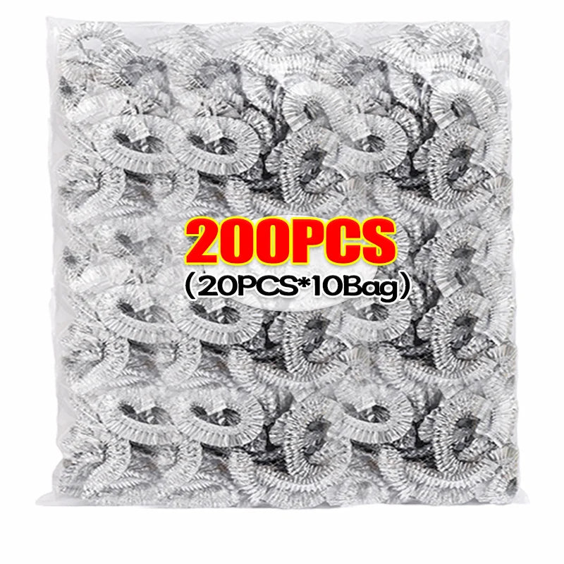 Lot de 100 Couvre-Aliments Jetables en Aluminium – Housses Isolantes pour Conservation des Plats, Fruits et Aliments