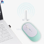 Rechargeable Bluetooth Wireless Mouse – Silent, Ergonomic, and Adjustable DPI