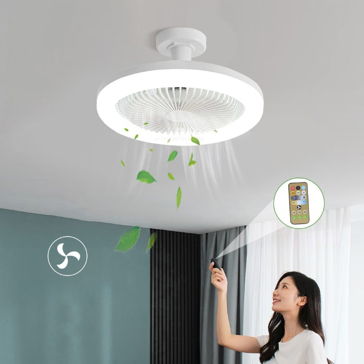 Ventilateur de Plafond Moderne à LED