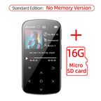 Mini Multifunction MP3 Player - FM Radio, Voice Recorder, Pedometer + SD Card + Earphones