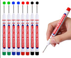 Ensemble de stylos marqueurs à tête longue 8pcs