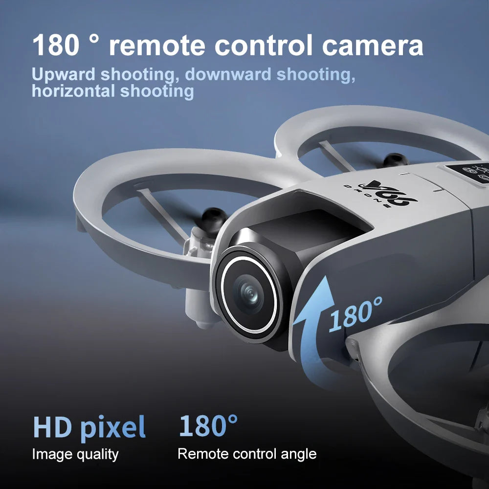 Drone V66 avec Double Caméra 4K & Zoom 50x