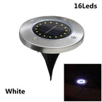 4 x spot LED lumineux pour jardin