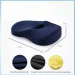Coussin orthopédique en charbon de bambou