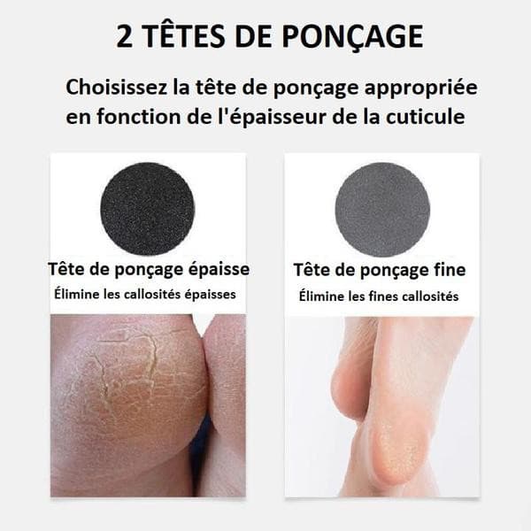 Ponceuse Portable Anti-Callosité