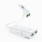 Chargeur rapide 4 ports USB pour voiture