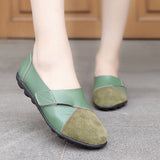 Mocassins orthopédiques en cuir pour femme