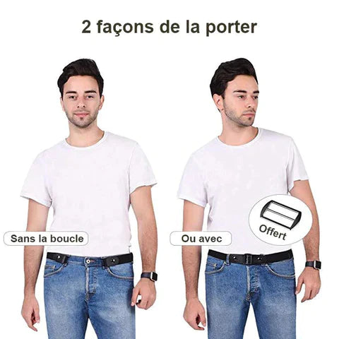 Ceinture sans boucle