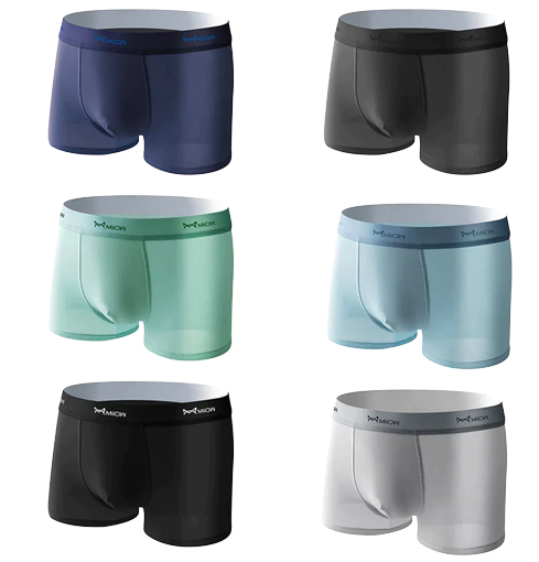 Intims - Lot de 4 boxers en soie glacée - 49372FR