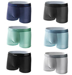 Lot de 4 Boxer en soie glacée anti bactérien