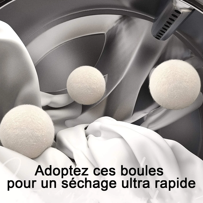 3X Boules de séchage rapide