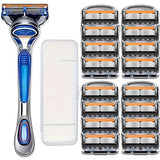 Rasoir Rotatif + 12 Lames jetables