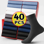 20x Ultra-Thin Soft and Breathable Bamboo Fiber Socks