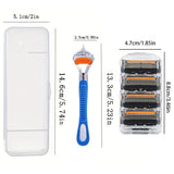 Rasoir Rotatif + 12 Lames jetables