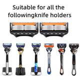 Rasoir Rotatif + 12 Lames jetables