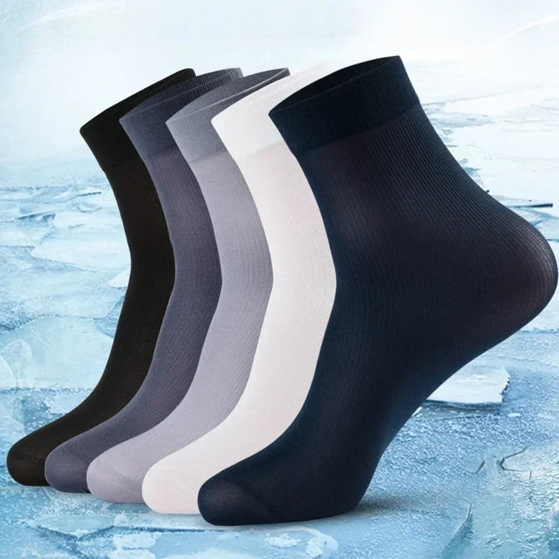 20x Ultra-Thin Soft and Breathable Bamboo Fiber Socks