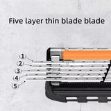 Rasoir Rotatif + 12 Lames jetables