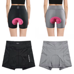 Short de cyclisme rembourré en gel 3D pour femme