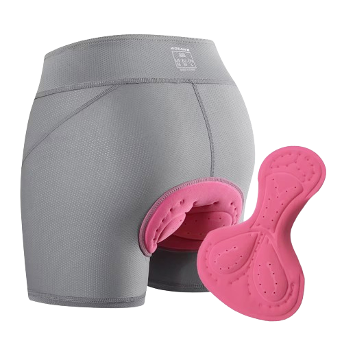 Short de cyclisme rembourré en gel 3D pour femme